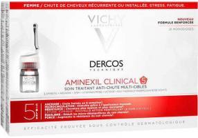 VICHY Dercos Aminexil Clinical 5 Ampoules Hair Loss for Women 21x6ml