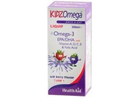 HEALTH AID Kidz Omega -liquid -wildberry  200ml