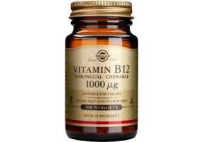 SOLGAR Vitamin B12 1000 Mcg 100 nuggets
