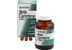 HealthAid Beta-carotene Natural 15mg Capsules 30's