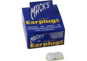 MACK'S EARPLUGS - Ωτοασπίδες Σιλικόνης 2τμχ