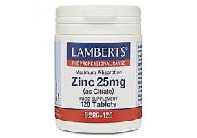 LAMBERTS Zinc 25mg (citrate)120tabs