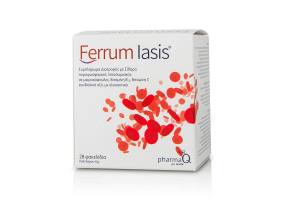 PharmaQ Ferrum Iasis Συμπλήρωμα Διατροφής Σιδήρου, 28 φακελάκια