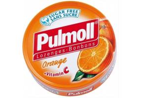 PULMOLL Καραμέλες με Πορτοκάλι & Βιταμίνη C, 45gr