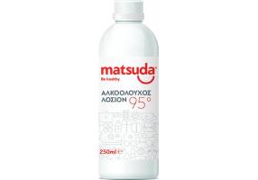 Syndesmos Matsuda Αλκοολούχος Λοσιόν 95 Βαθμών 250ml