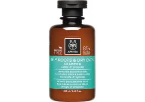 Apivita Oily Roots Dry Ends Shampoo with Nettle & Propolis 250ml