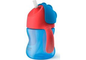 Philips Bendy Straw Cup 200ml 9m+ Blue