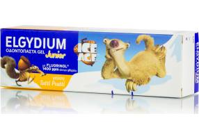 Elgydium Οδοντόκρεμα Junior Ice Age 50ml 1000 ppm με Γεύση Tutti Frutti για 6+ χρονών
