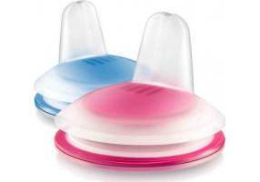 Philips Mouthpiece for Children's Cup Colorful Silicone for 6+ months 2pcs