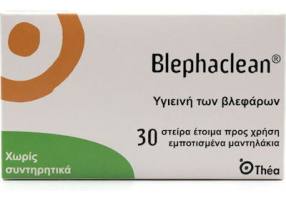 Thea Pharma Hellas Blephaclean Οφθαλμικά Επιθέματα σε Λευκό χρώμα 30τμχ