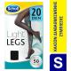 Scholl Light Legs 20 Den Graduated Compression Tights Black