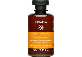 Apivita Keratin Repair Ξηρό Σαμπουάν Αναδόμησης/Θρέψης για Ξηρά Μαλλιά 250ml