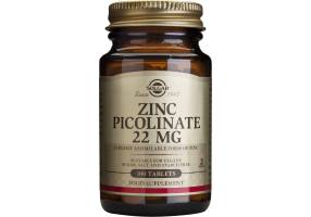Solgar Zinc Picolinate 22mg , 100 Tablets