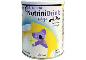 Nutricia Nutrinidrink Powder Βανίλια Θρεπτικό Τρόφιμο, 400gr