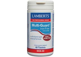 Lamberts Multi Guard Iron Free 60 Tablets