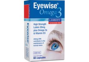 Lamberts Eyewise Omega 3, Nutritional Supplement for Good Eye Health 60Caps